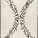 Sculptural Luxe Print IX (Canvas)