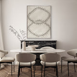 Sculptural Luxe Print XI (Canvas)