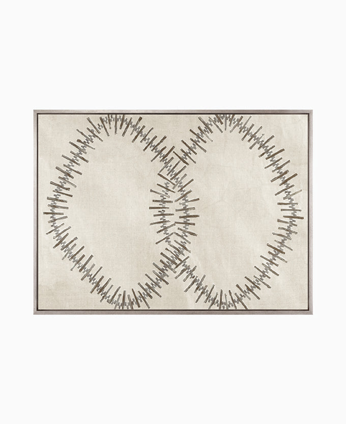 Sculptural Luxe Print XI (Canvas)