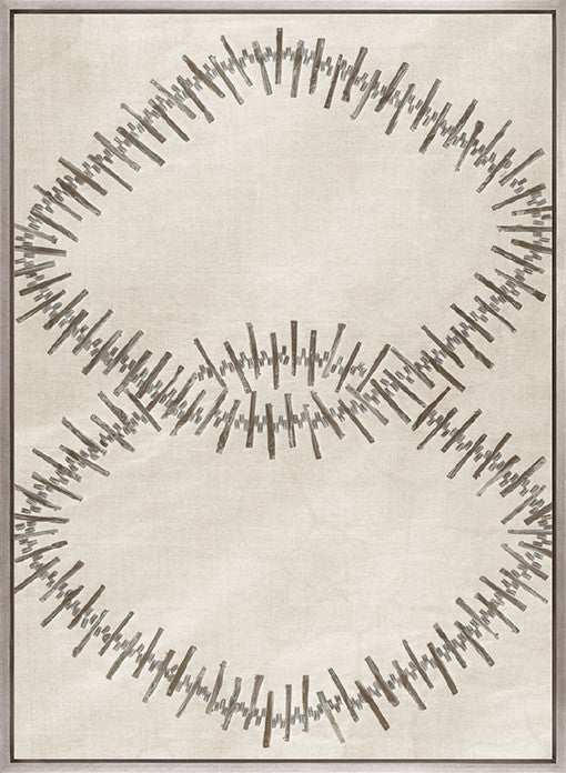 Sculptural Luxe Print XI (Canvas)