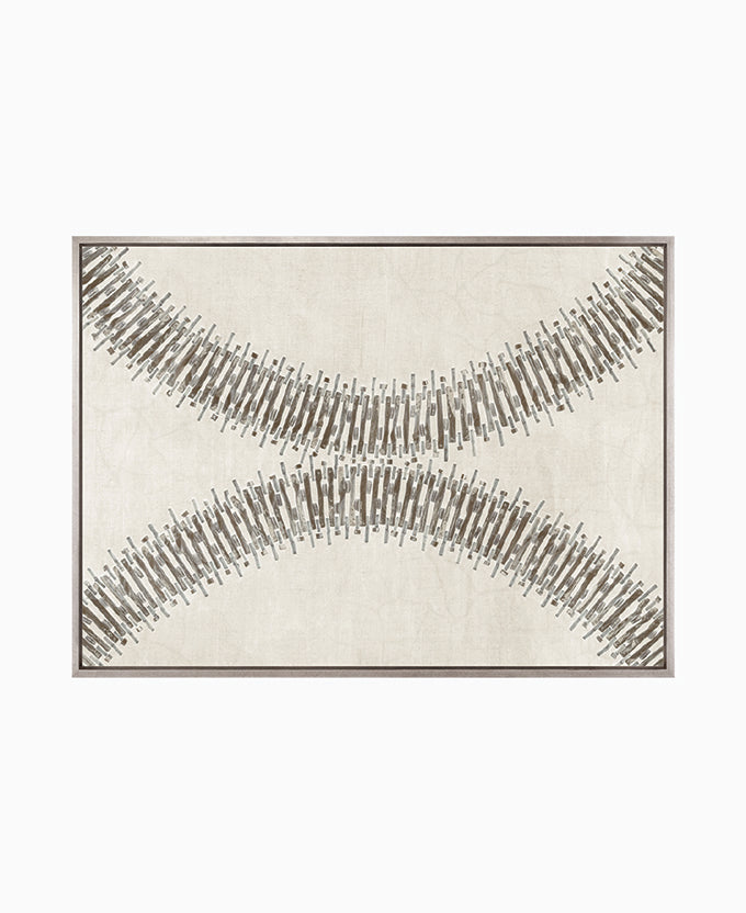 Sculptural Luxe Print XII (Canvas)