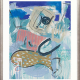 Obscura Abstract I Small (465mm W x 560mm H) / Standard Clear Glass