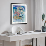 Obscura Abstract I Small (465mm W x 560mm H) / Standard Clear Glass