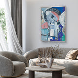 Obscura Abstract III (Canvas) Large (903mm W x 1109mm H)
