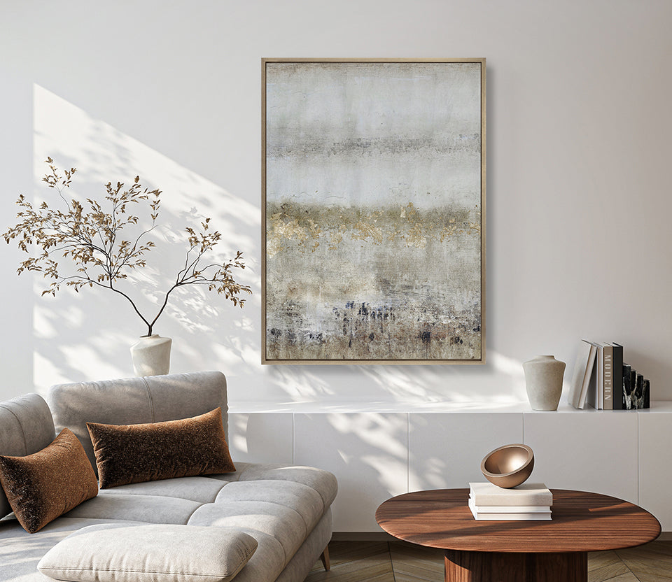 Golden Shimmer I (Canvas)