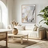 Abstract Fluidity III (Canvas) Large (903mm W x 1109mm H)