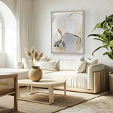 Abstract Fluidity IV (Canvas) Large (903mm W x 1109mm H)