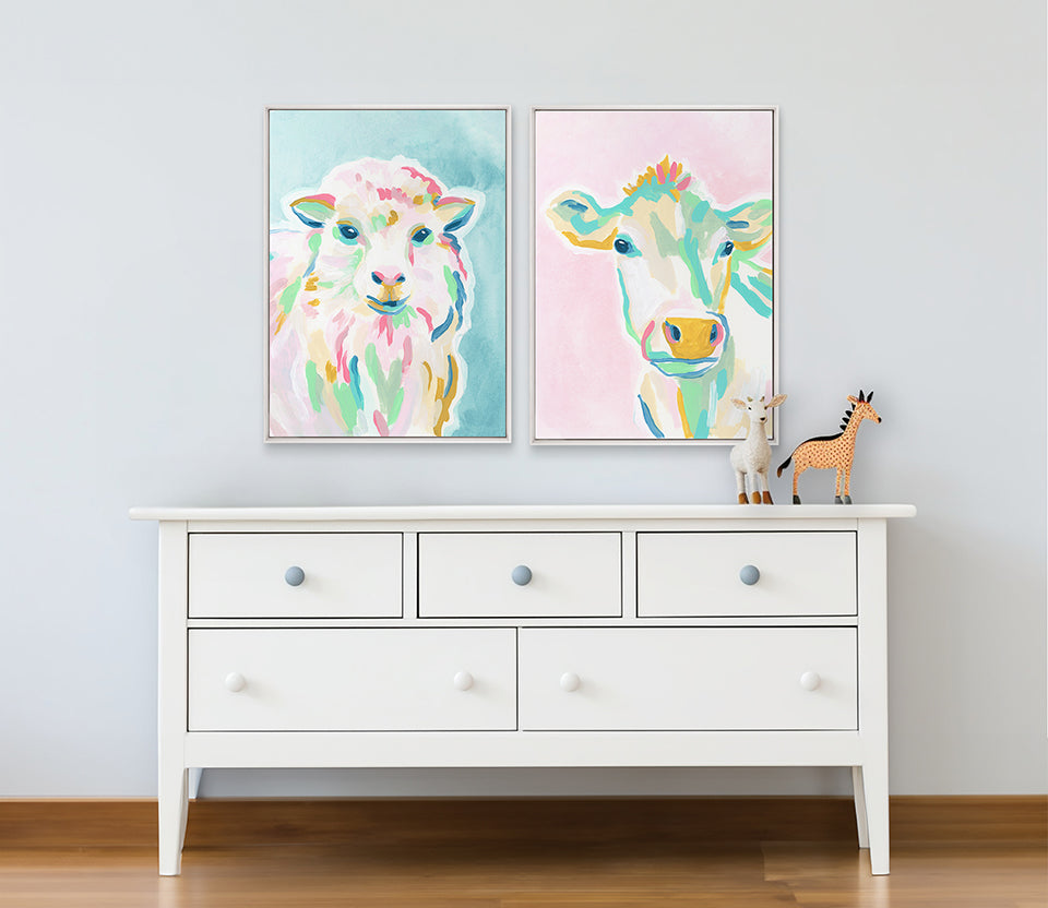 Pastoral Portraits V (Canvas)