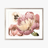 Peonies & Roses II Small (465mm W x 560mm H) / Non-Reflective Glass