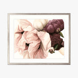Peonies & Roses IV Small (465mm W x 560mm H) / Non-Reflective Glass