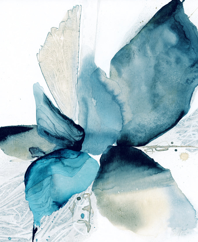 Petalis Abstract I X-Large (1000mm W x 1400mm H) / Clear Acrylic