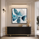 Petalis Abstract III (Canvas) Large (860mm W x 860mm H)