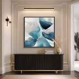 Petalis Abstract V (Canvas) Large (860mm W x 860mm H)