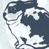 Petit Lapin II (Canvas) Large (860mm W x 860mm H)