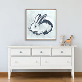 Petit Lapin III (Canvas) Large (860mm W x 860mm H)