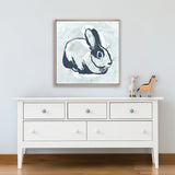 Petit Lapin IV (Canvas) Large (860mm W x 860mm H)