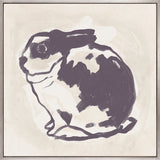Petit Lapin VI (Canvas) Large (860mm W x 860mm H)