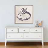 Petit Lapin VII (Canvas) Large (860mm W x 860mm H)