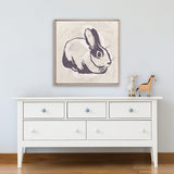 Petit Lapin VIII (Canvas) Large (860mm W x 860mm H)