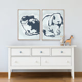 Petit Lapin X (Canvas) Large (903mm W x 1109mm H)