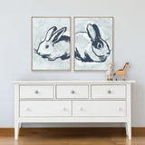 Petit Lapin XI (Canvas) Large (903mm W x 1109mm H)