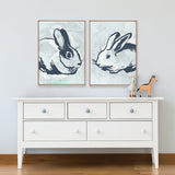 Petit Lapin XII (Canvas) Large (903mm W x 1109mm H)