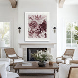 Pivoine V Small (465mm W x 560mm H) / Standard Clear Glass