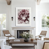 Pivoine VI Small (465mm W x 560mm H) / Standard Clear Glass