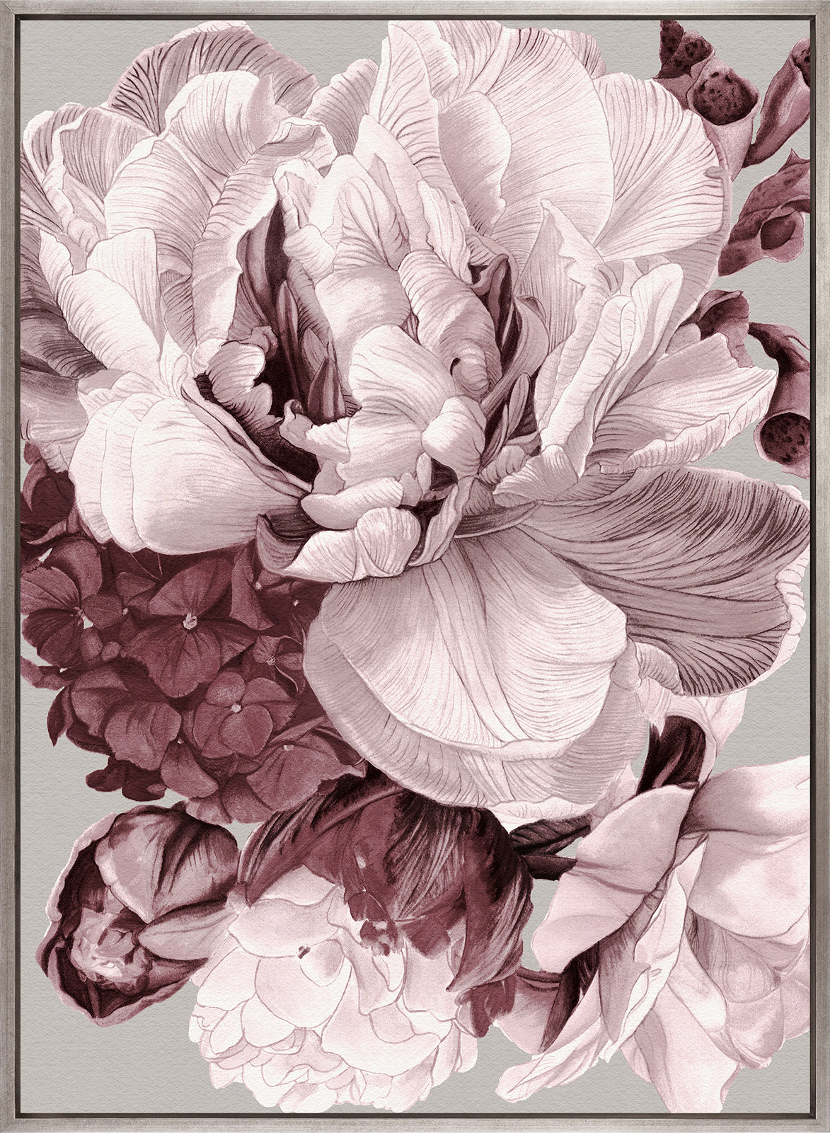 Pivoine VII (Canvas)
