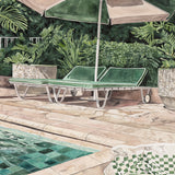 Poolside Bliss I (Canvas) Large (903mm W x 1109mm H)