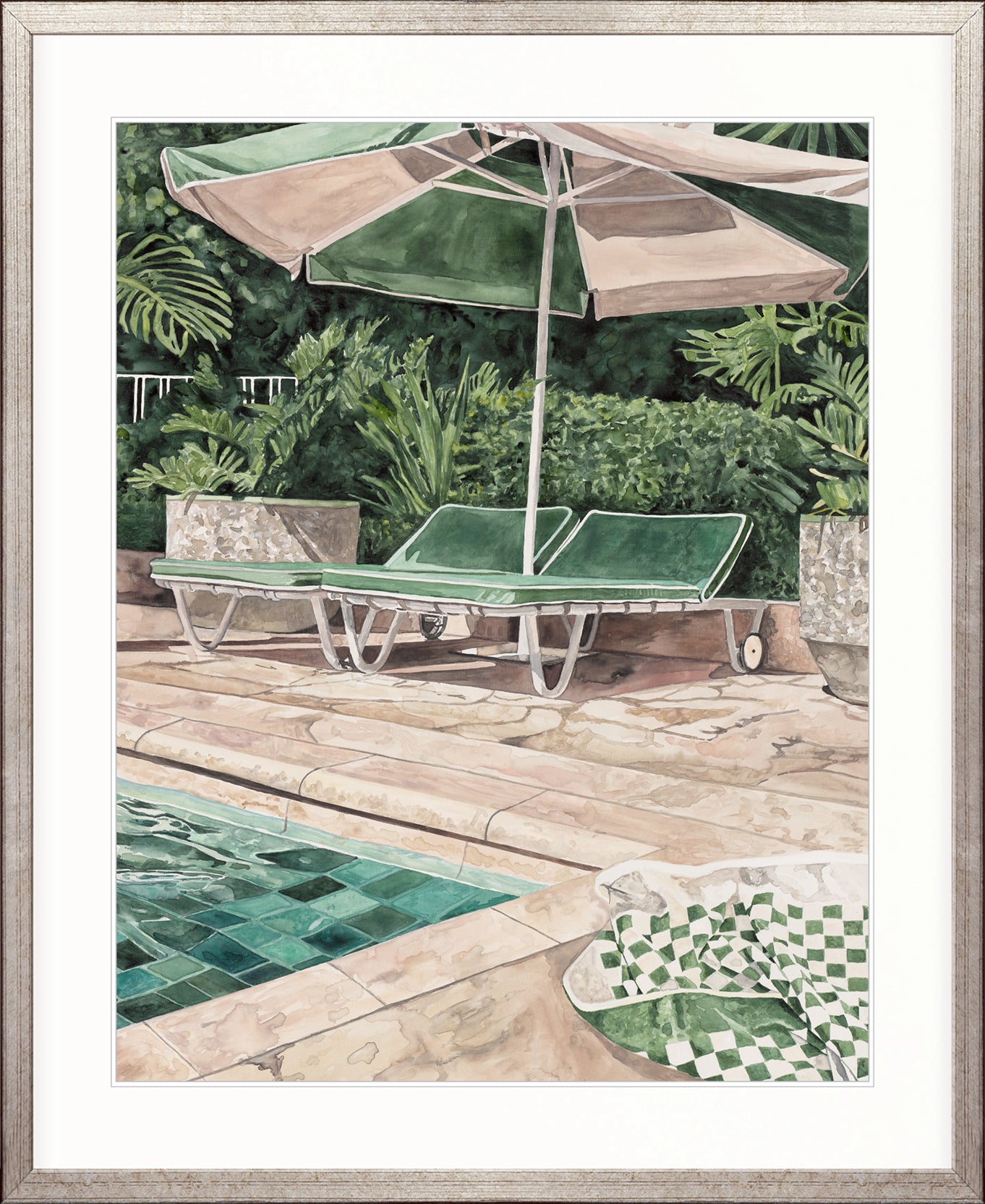 Poolside Bliss I