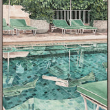 Poolside Bliss II (Canvas) Large (903mm W x 1109mm H)