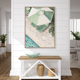 Poolside Bliss III (Canvas) Large (903mm W x 1109mm H)