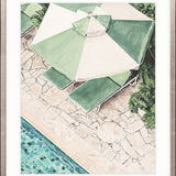 Poolside Bliss III Small (465mm W x 560mm H) / Standard Clear Glass