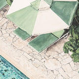 Poolside Bliss III Small (465mm W x 560mm H) / Standard Clear Glass