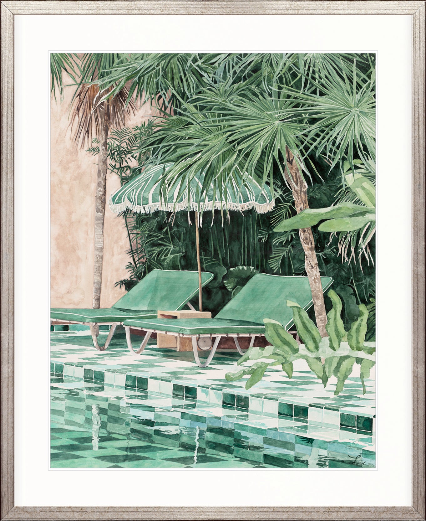 Poolside Bliss IV
