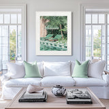 Poolside Bliss IV Small (465mm W x 560mm H) / Standard Clear Glass