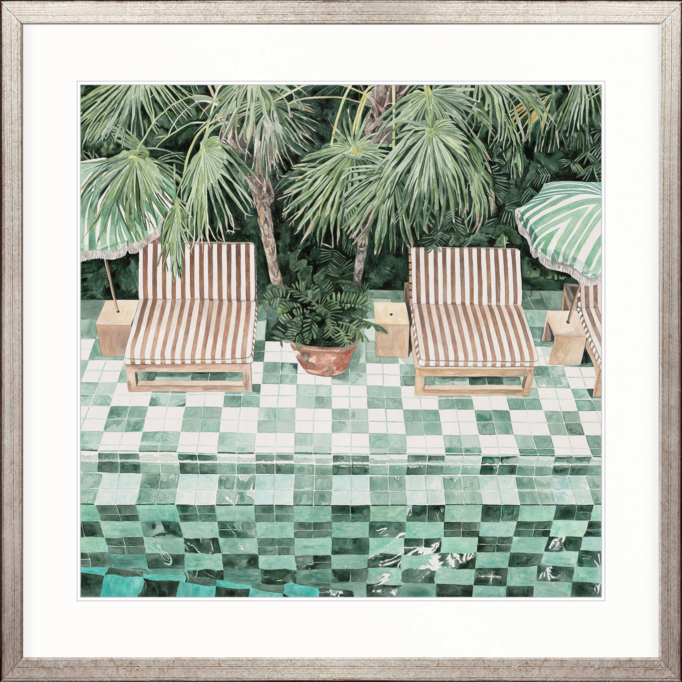 Poolside Bliss VII