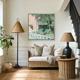 Poolside Bliss VIII (Canvas) Large (860mm W x 860mm H)