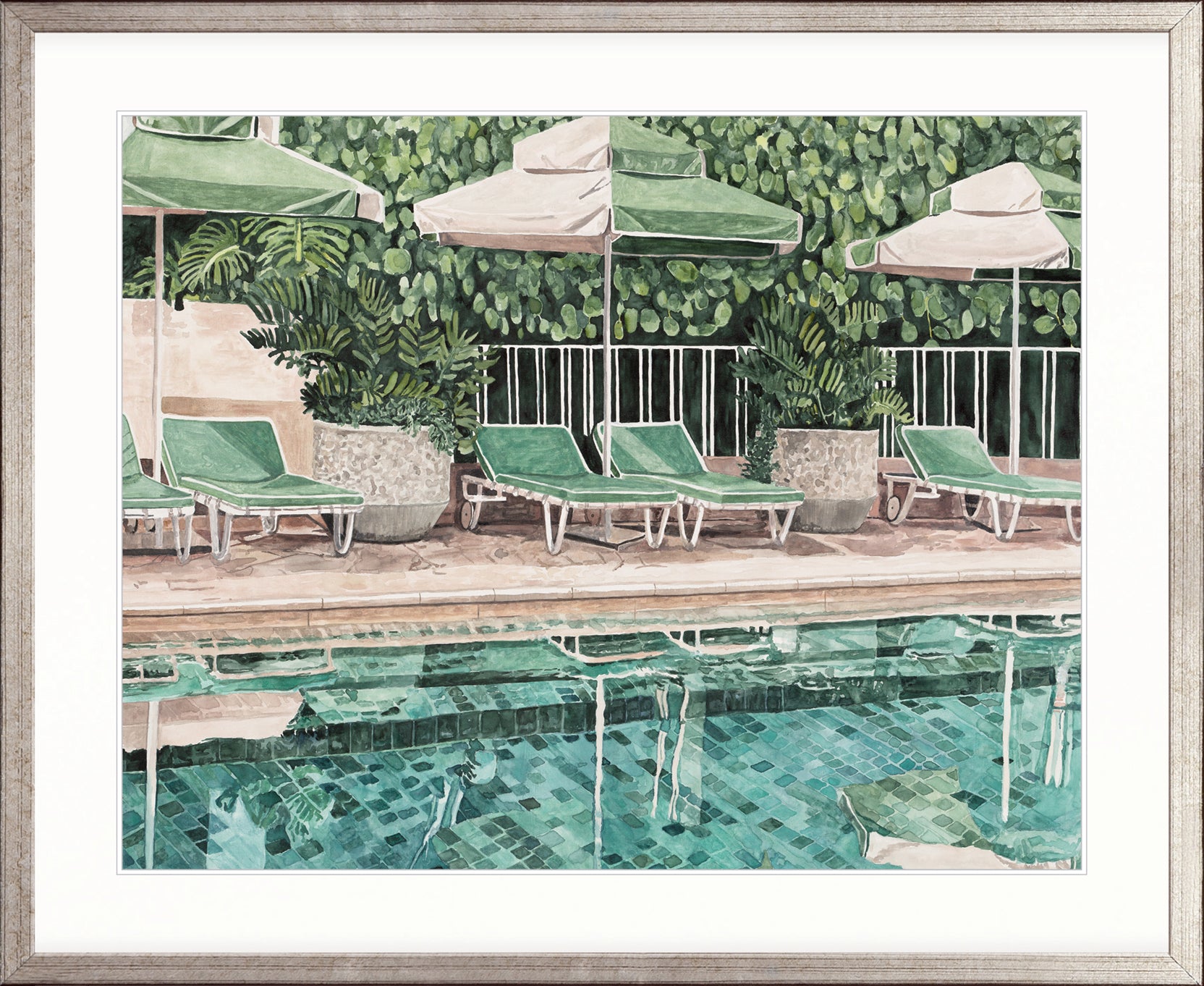 Poolside Bliss IX