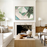 Poolside Bliss X (Canvas) Large (1109mm W x 903mm H)