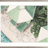 Poolside Bliss X Small (560mm W x 465mm H) / Standard Clear Glass