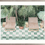 Poolside Bliss XI Small (560mm W x 465mm H) / Standard Clear Glass