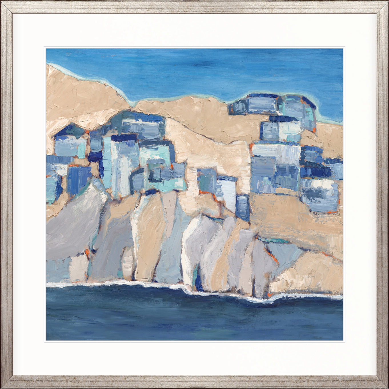 Positano III X-Large (1400mm W x 1000mm H) / Clear Acrylic