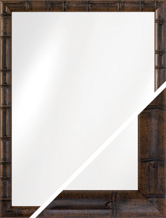 Raffles Bamboo Mirror, Espresso