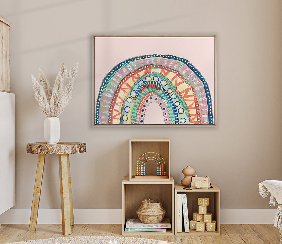 Rainbow Visions I (Canvas)