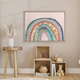 Rainbow Visions I (Canvas) Large (1109mm W x 903mm H)