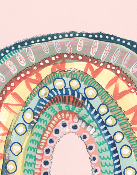 Rainbow Visions I (Canvas)