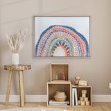 Rainbow Visions II (Canvas) Large (1109mm W x 903mm H)