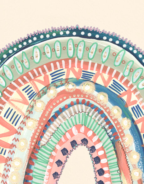 Rainbow Visions III (Canvas)